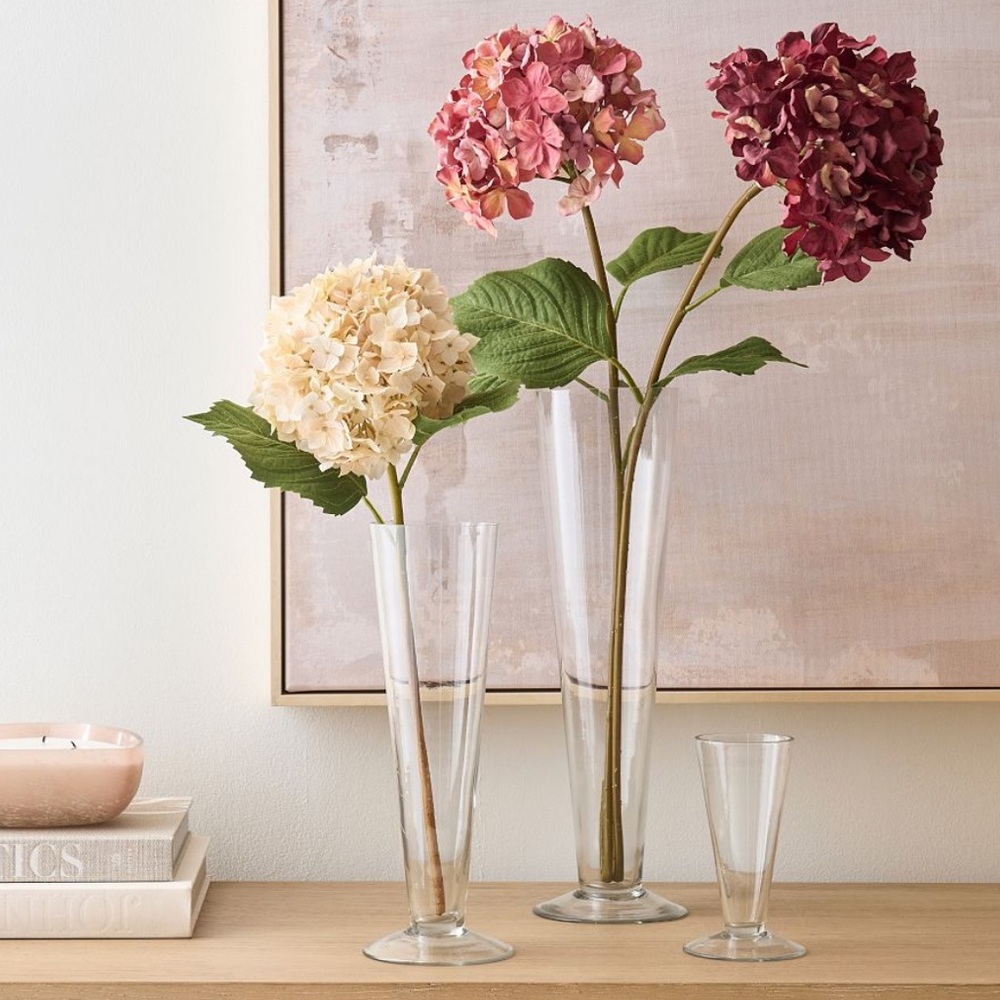 Pottery Barn | Bedford Footed Glass Vase, Large